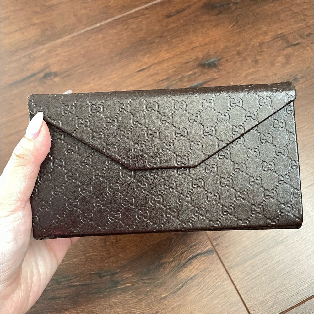 Authentic Gucci glasses case